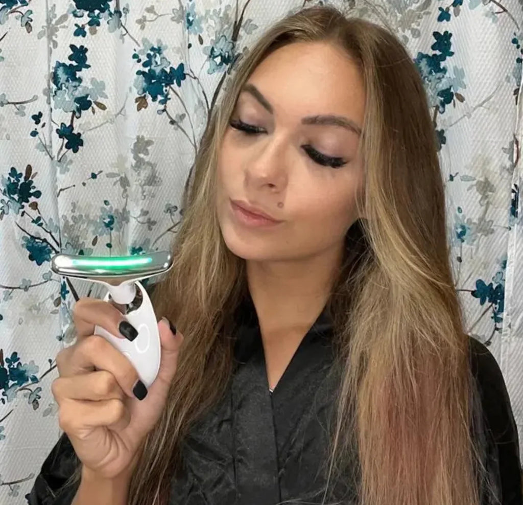 NAYRA Rituel Sculptant — Masseur visage & cou LED