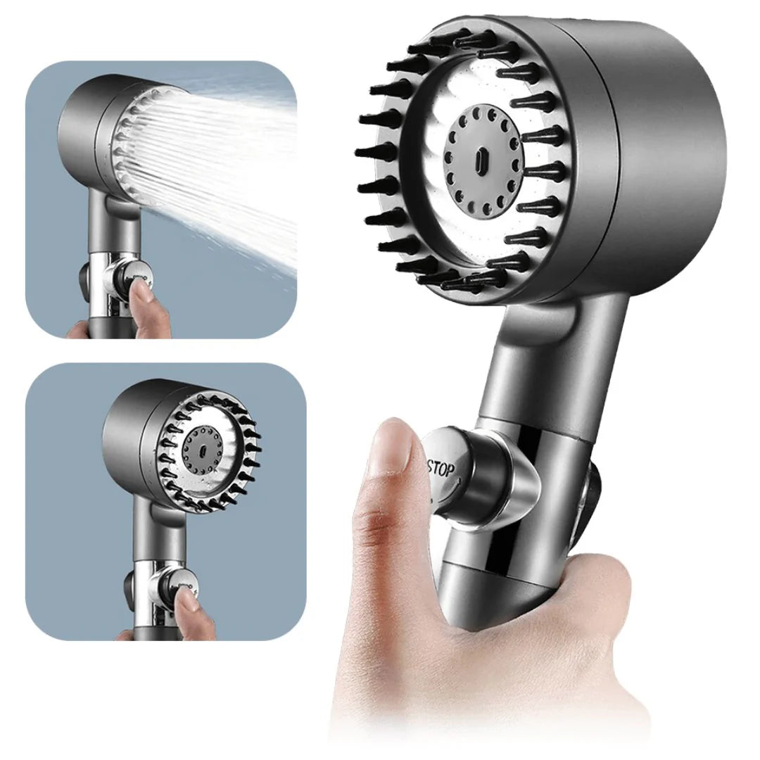NAYRA Douche Filtrante — Pommeau 3 jets WaterLux