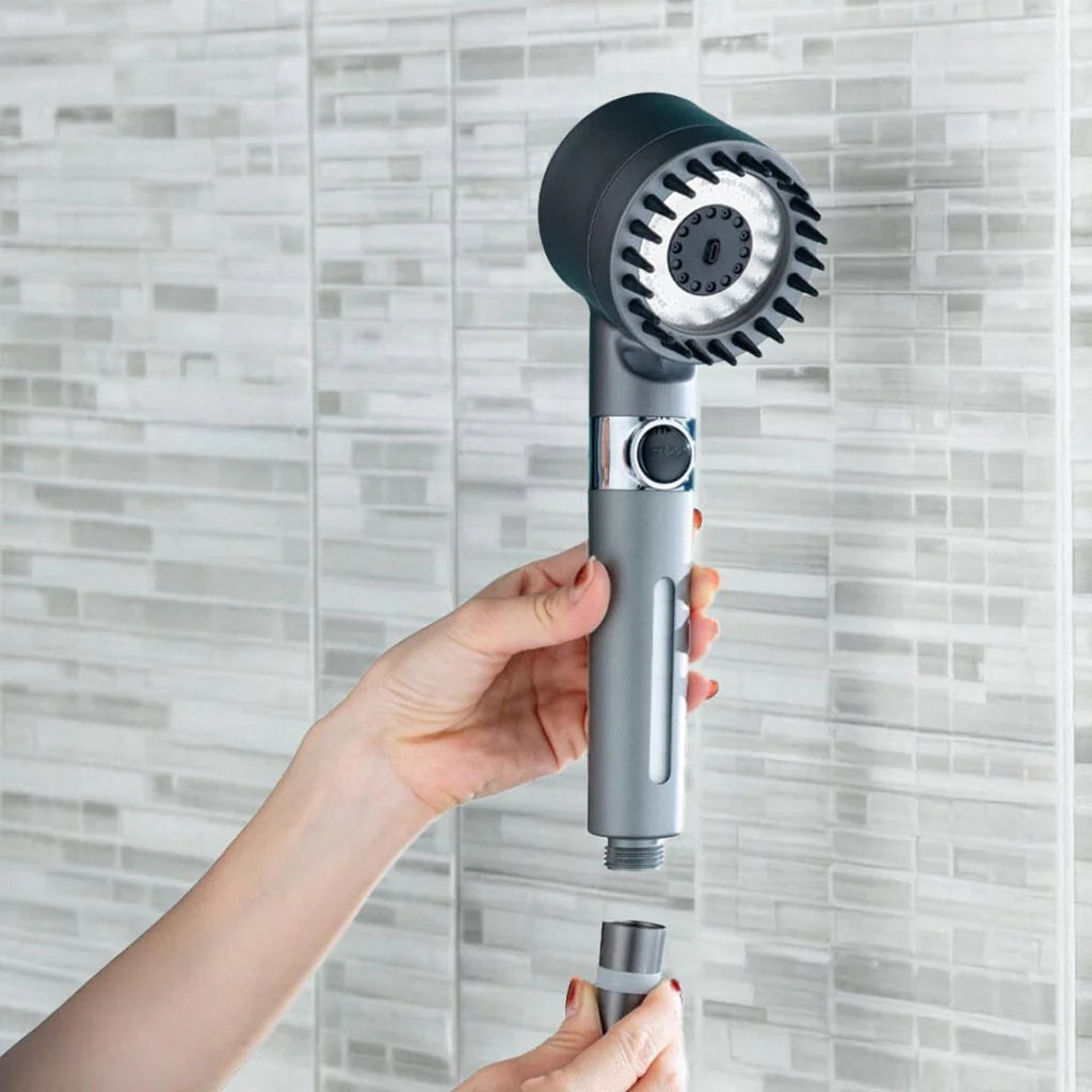 NAYRA Douche Filtrante — Pommeau 3 jets WaterLux